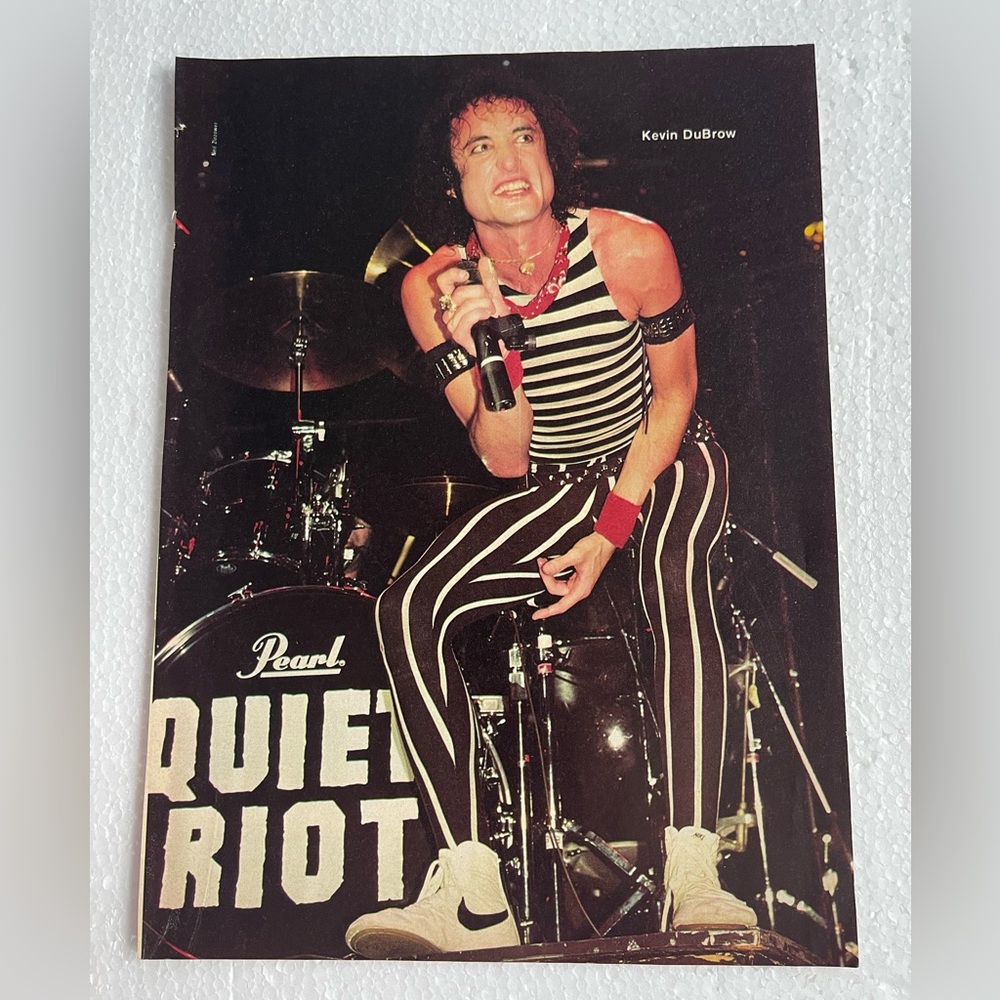 Quiet Riot’s Kevin DuBrow pinup